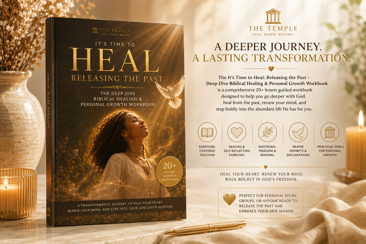 "It's Time To Heal" Workbook (EXTENDED Version) - PDF